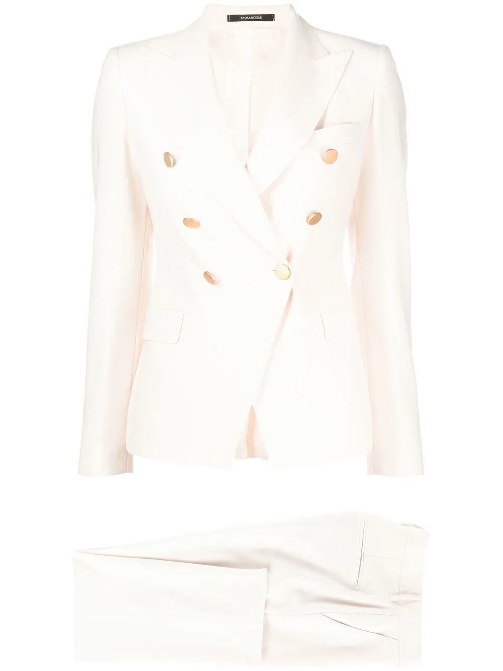 

Tagliatore double breasted suit - Neutrals