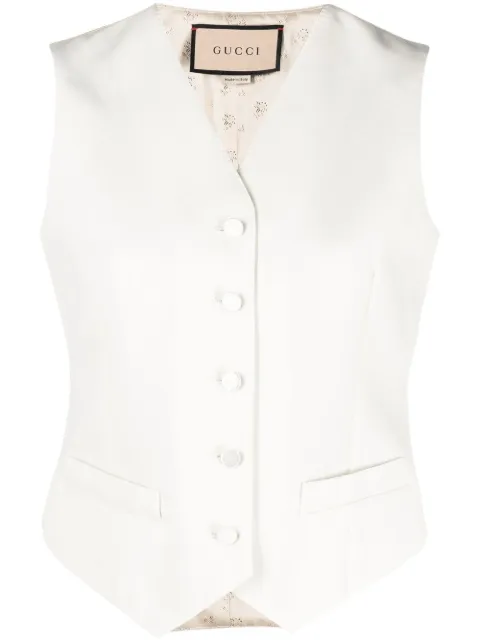 Gucci button-up vest