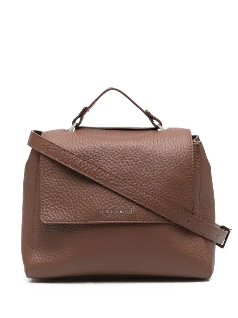 Orciani tote con asas y logo