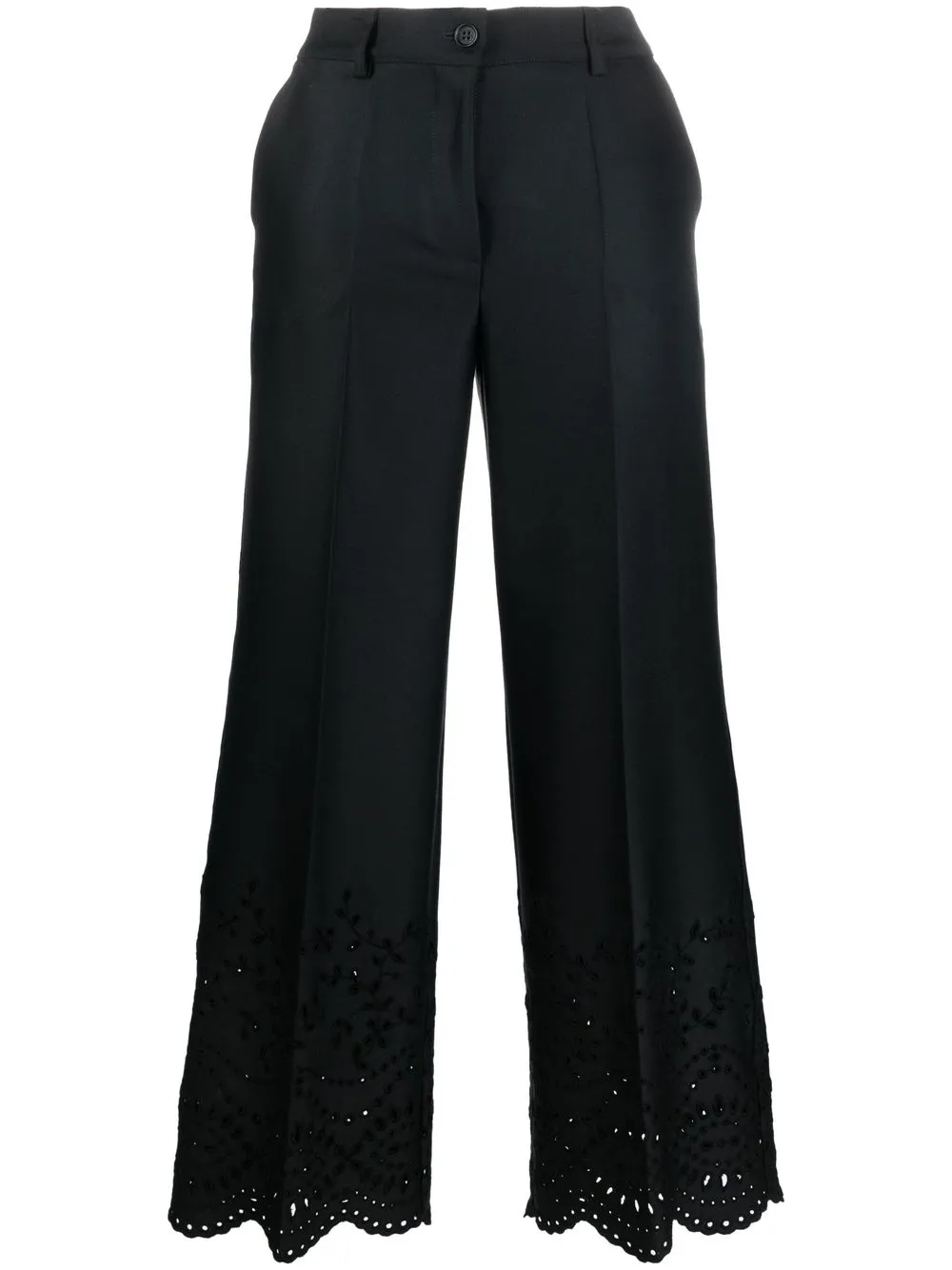 

P.A.R.O.S.H. pantalones Lotus - Negro