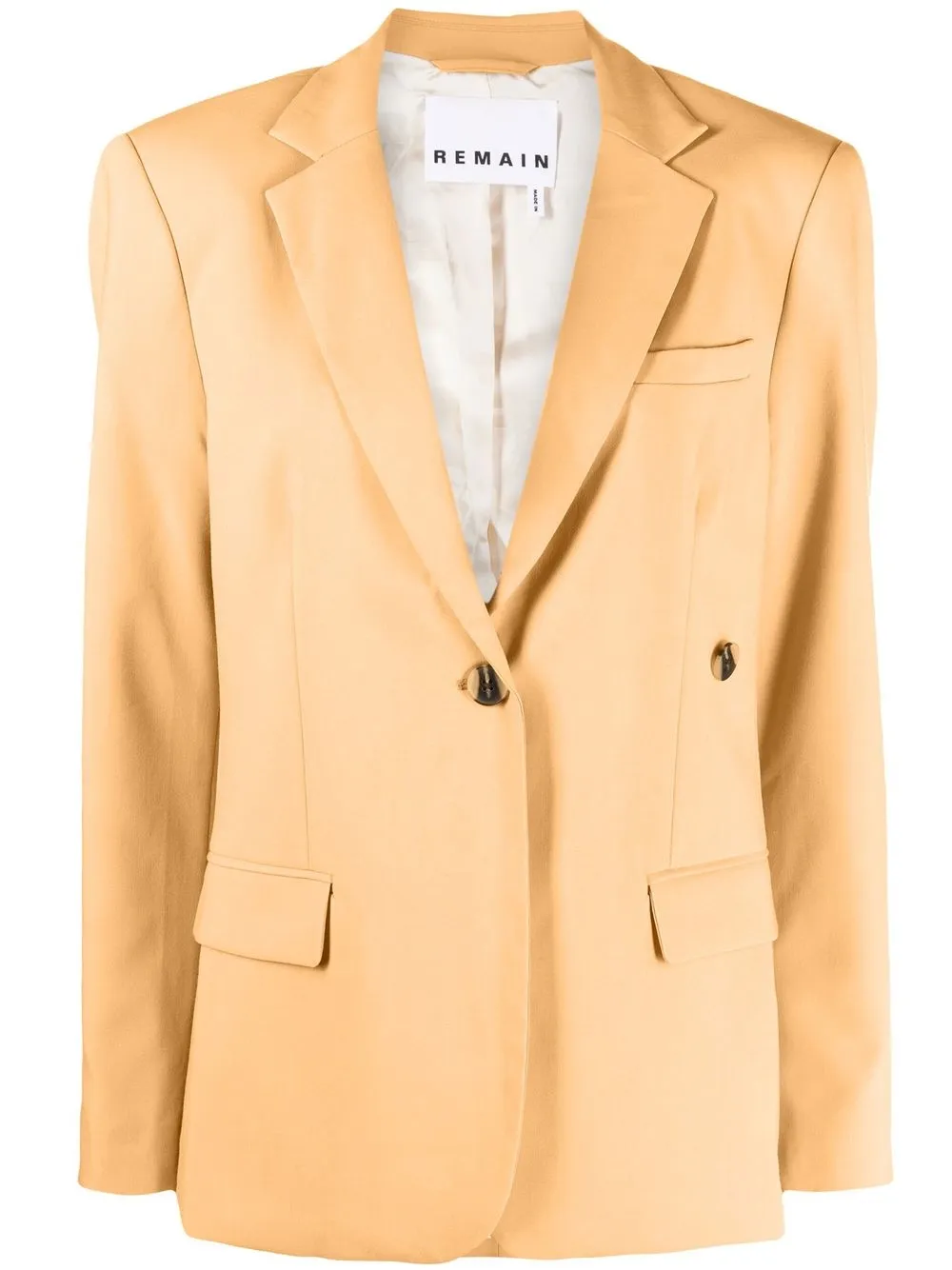 

REMAIN buttoned single-breasted blazer - Neutrals