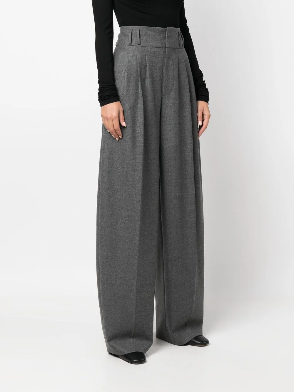  Altuzarra Tailored Wide-leg Trousers - Grey 
