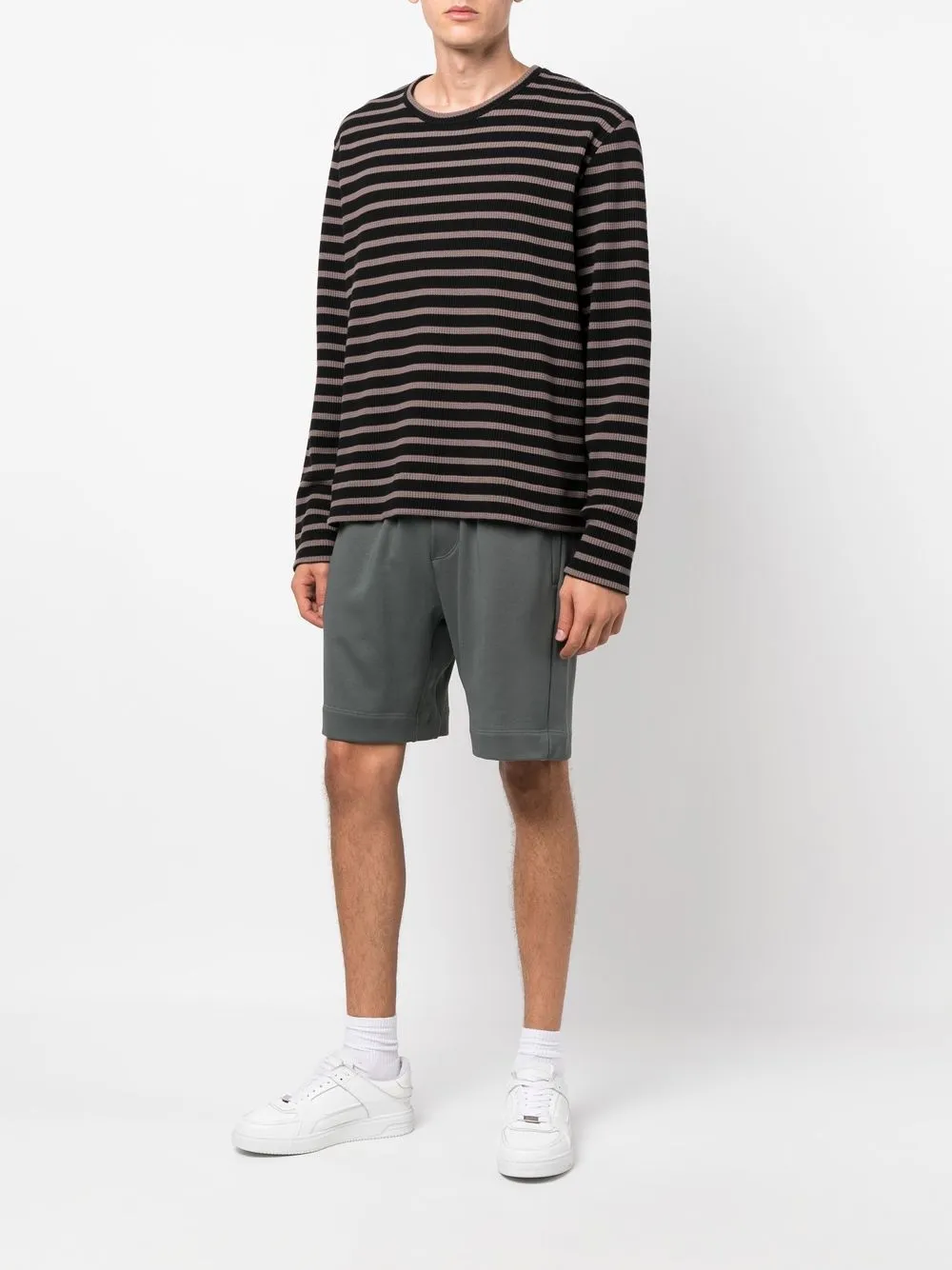 STYLAND x notRainProof bermuda shorts met trekkoord - Groen