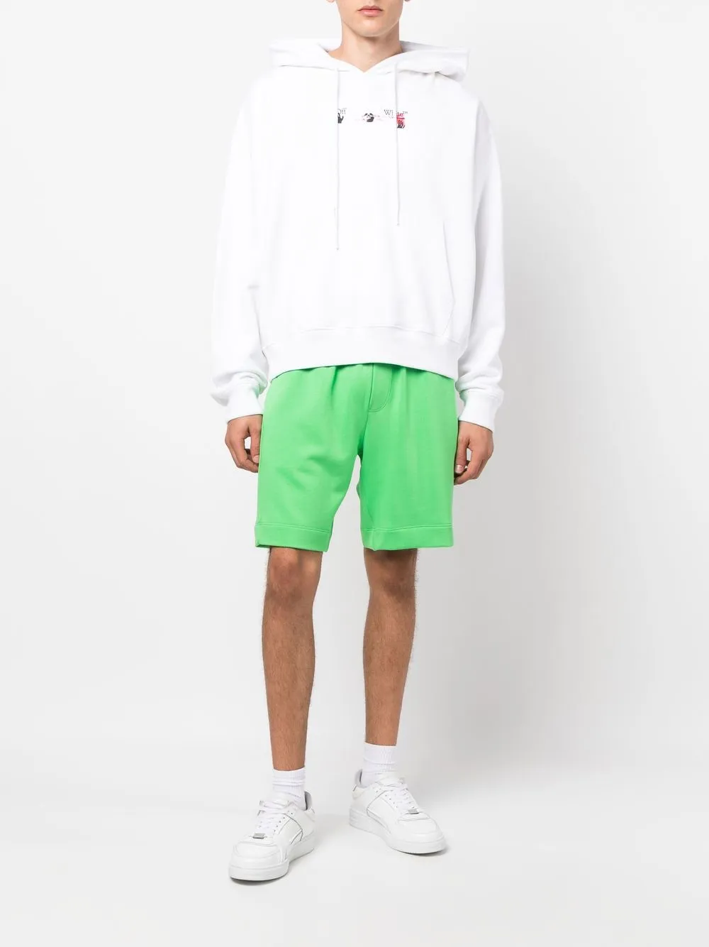 STYLAND x notRainProof bermuda shorts - Groen