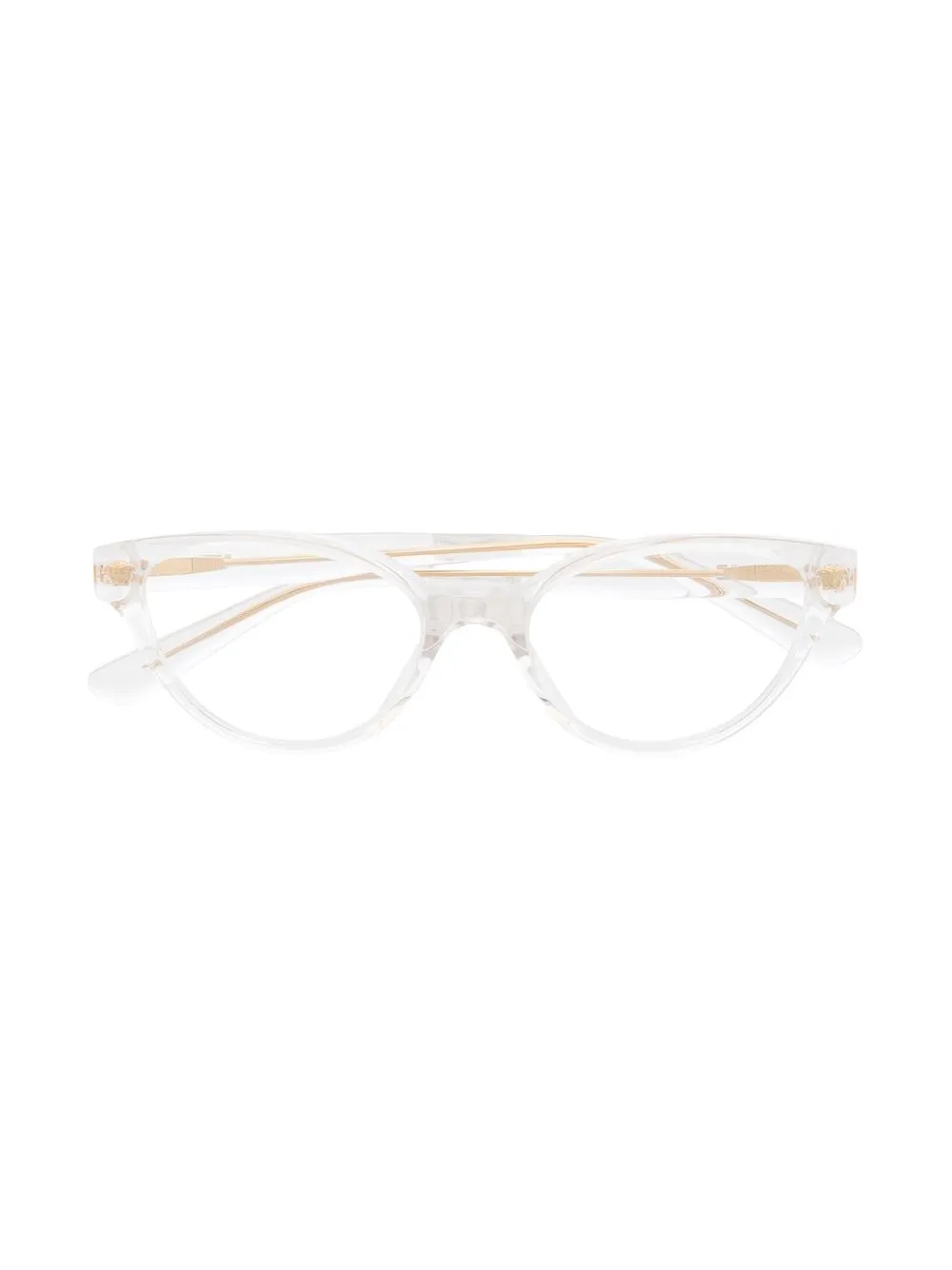 

Versace Eyewear lentes con armazón cat eye - Blanco