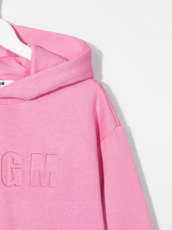 最高品質の MSGM KIDSMSGMエンボスロゴ パーカー macksons.com