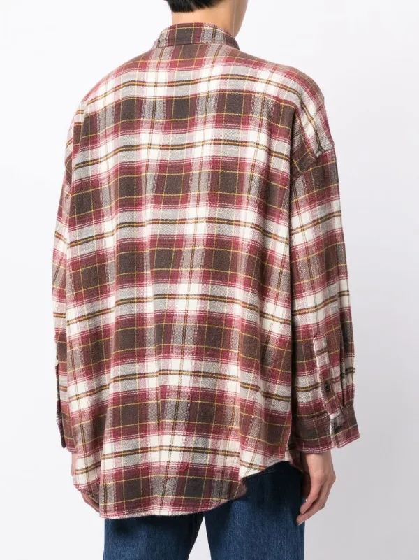 R13 Plaid patch-pocket Shirt - Farfetch