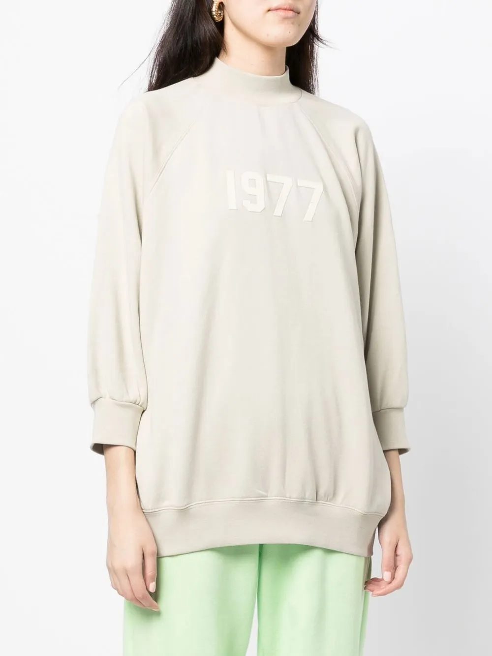 Essentials 1977 Printed Sweatshirt In Grau