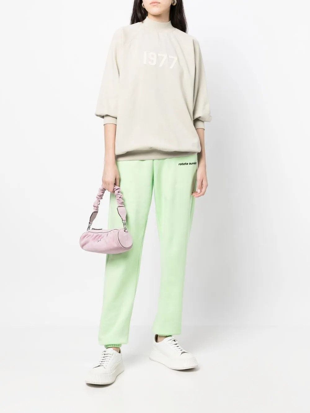 Essentials 1977 Printed Sweatshirt In Grau