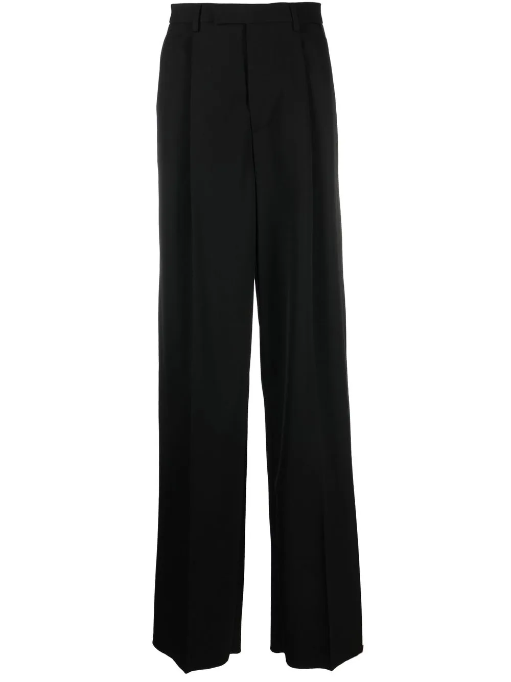 

Versace pantalones de vestir anchos - Negro