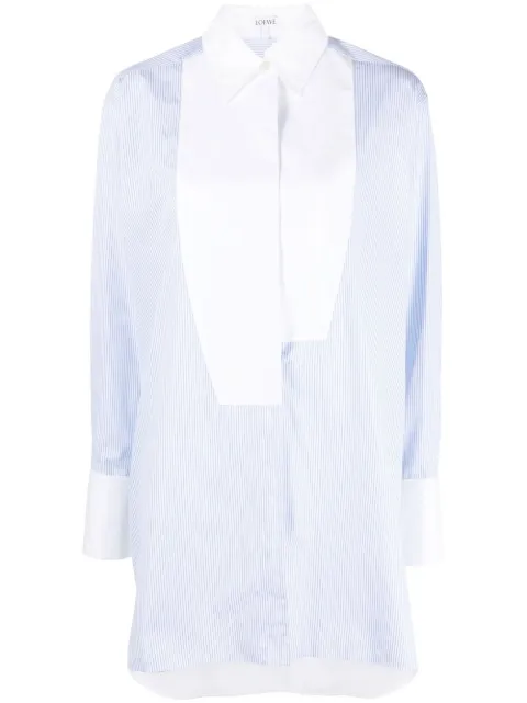LOEWE high-low cotton shirt