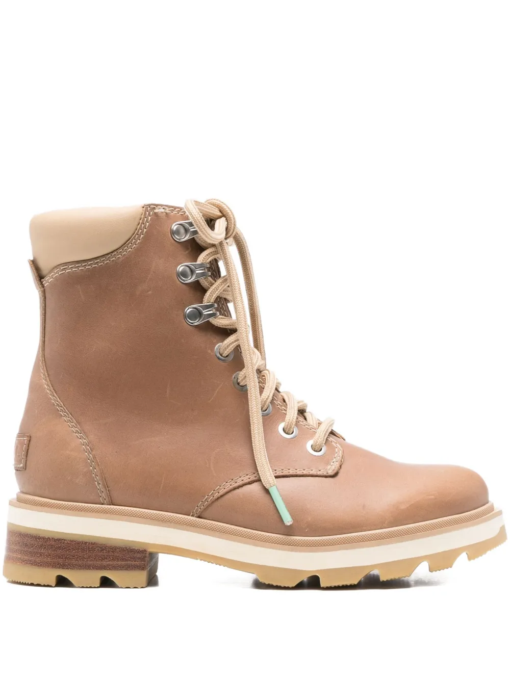 SOREL lace-up leather boots Brown