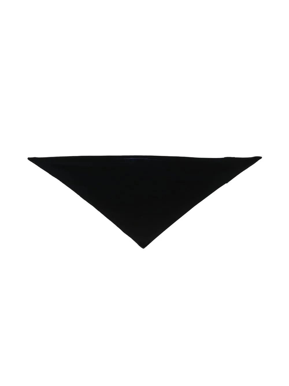 

Emporio Armani velvet handkerchief scarf - Blue