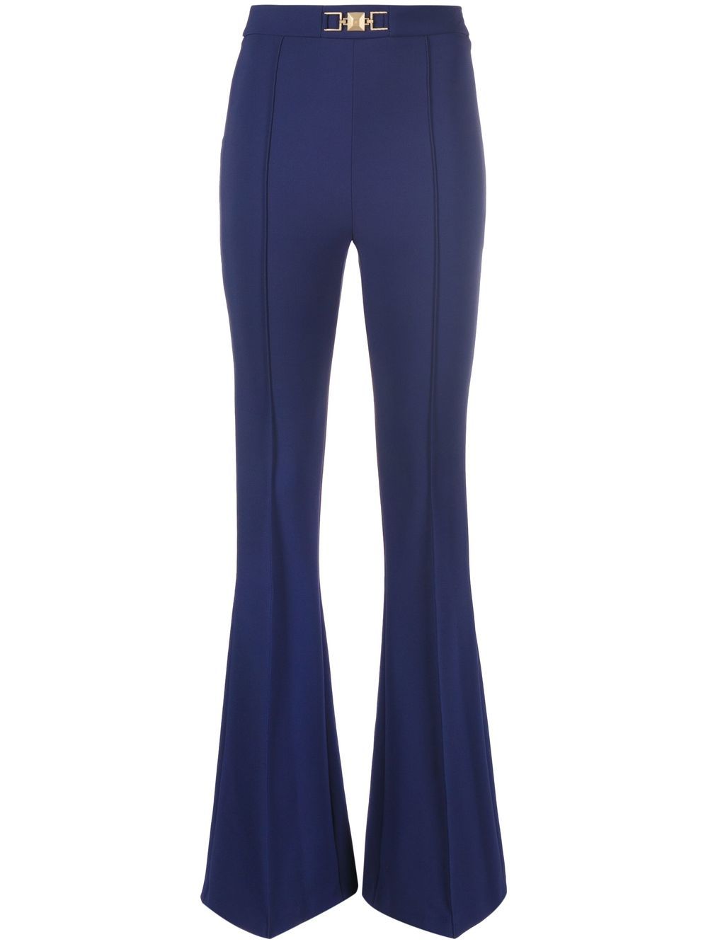 

Elisabetta Franchi high-waisted flared trousers - Blue