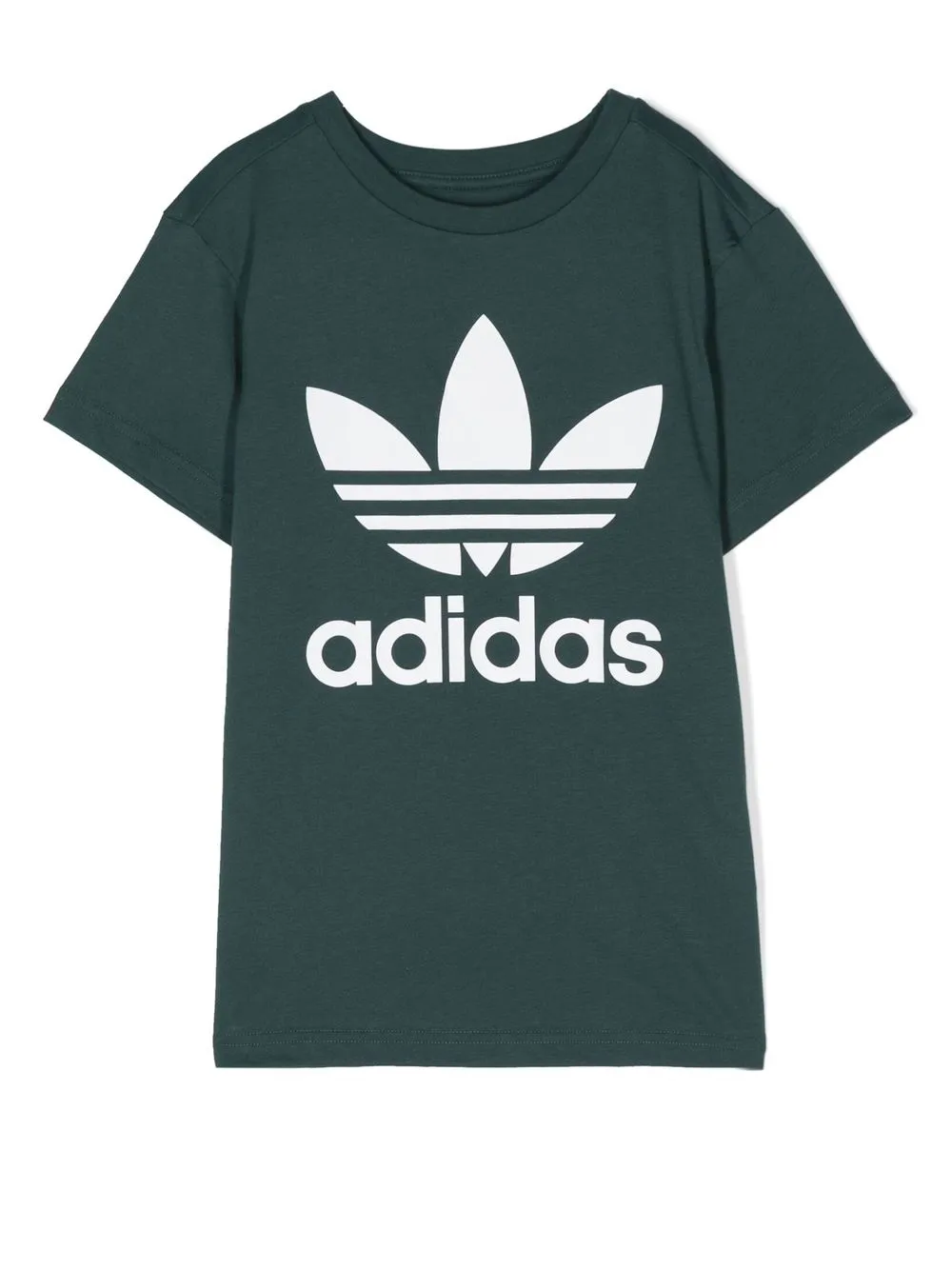 

adidas Kids playera con logo estampado - Verde