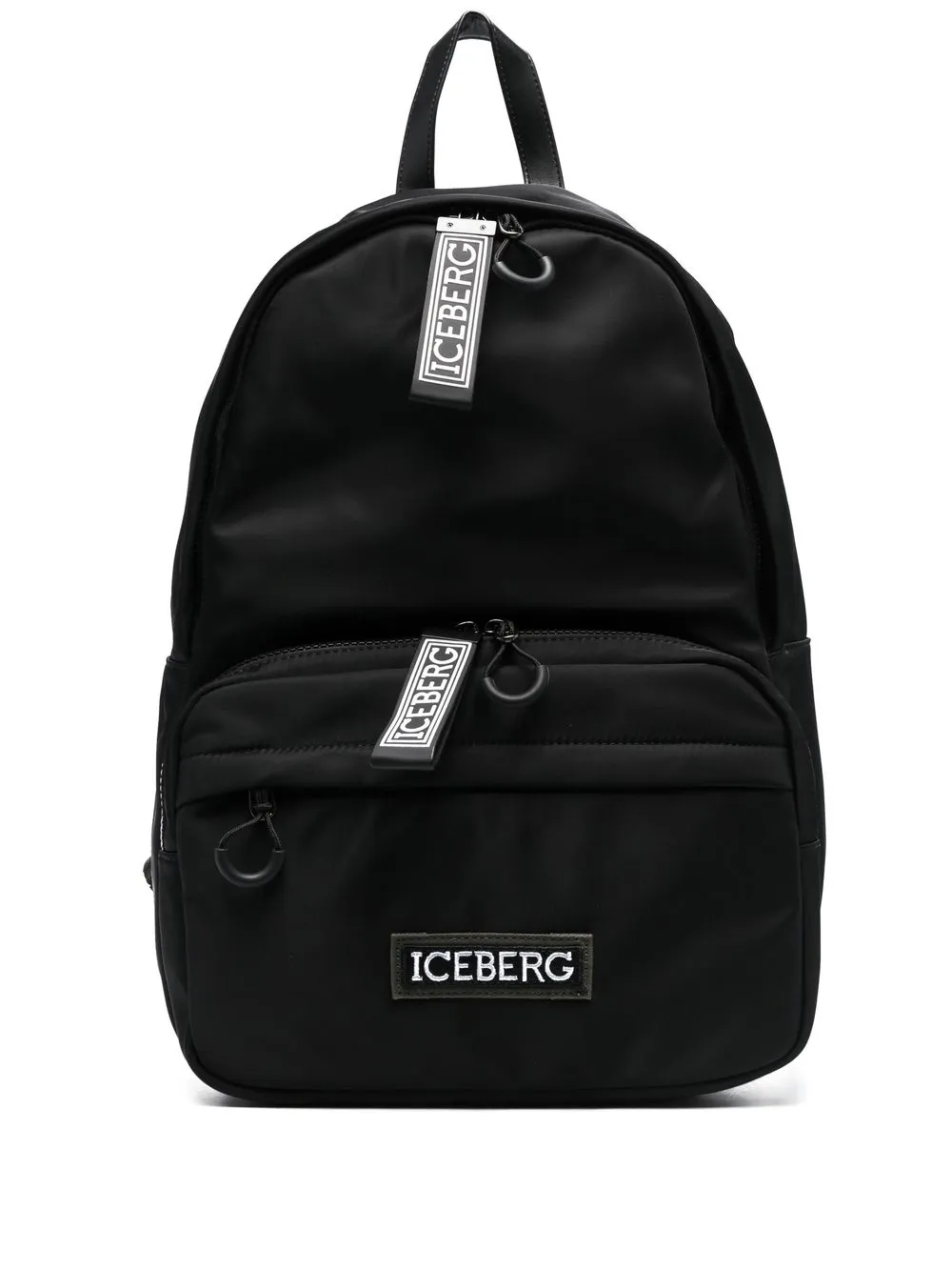 

Iceberg mochila con parche del logo - Negro