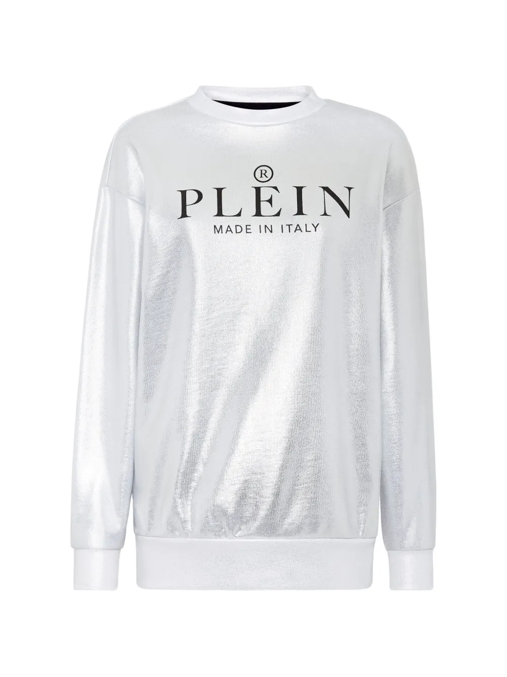 Philipp Plein Felpa iconic Plein - Argento