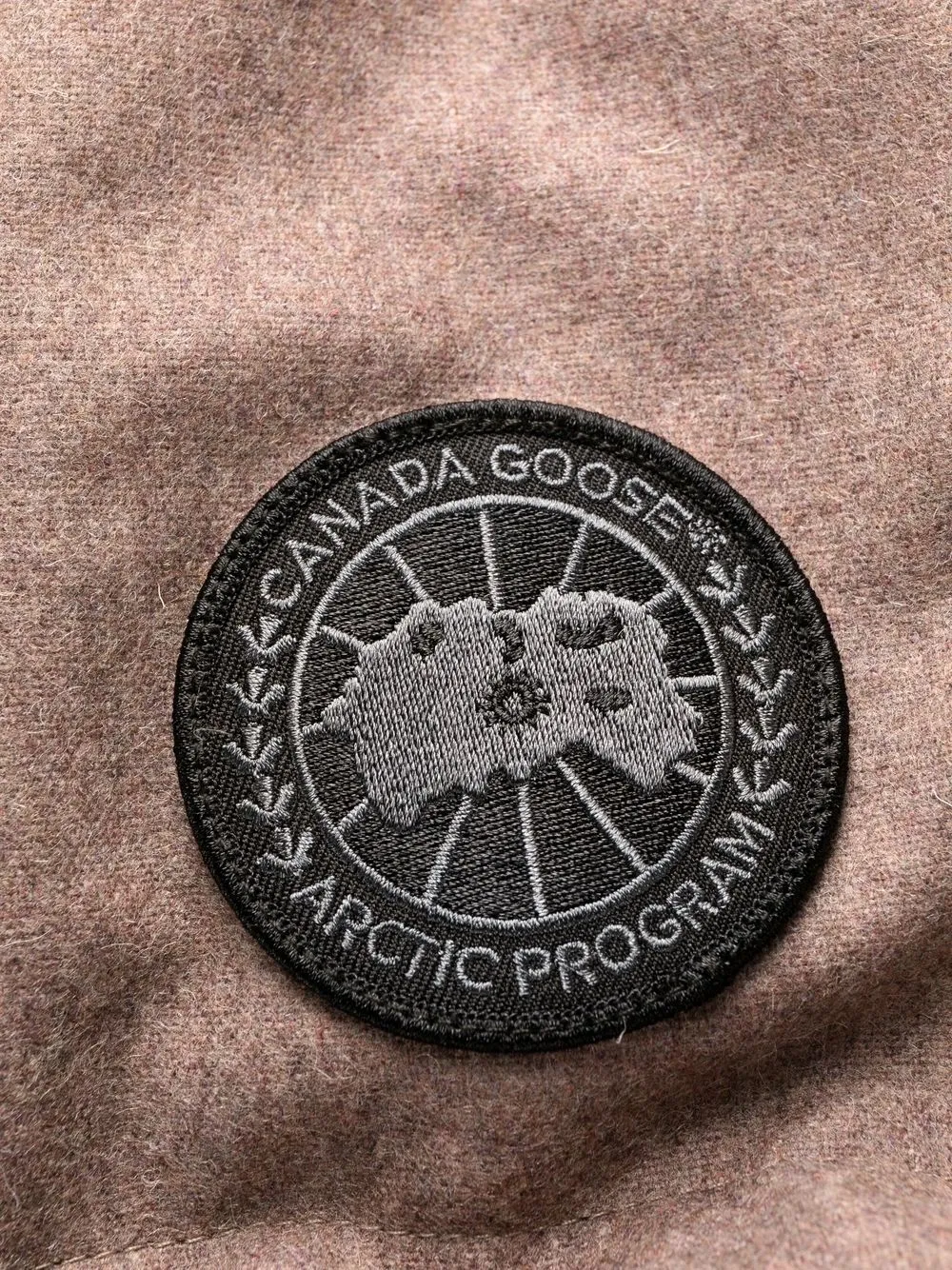 Canada goose hot sale black patch