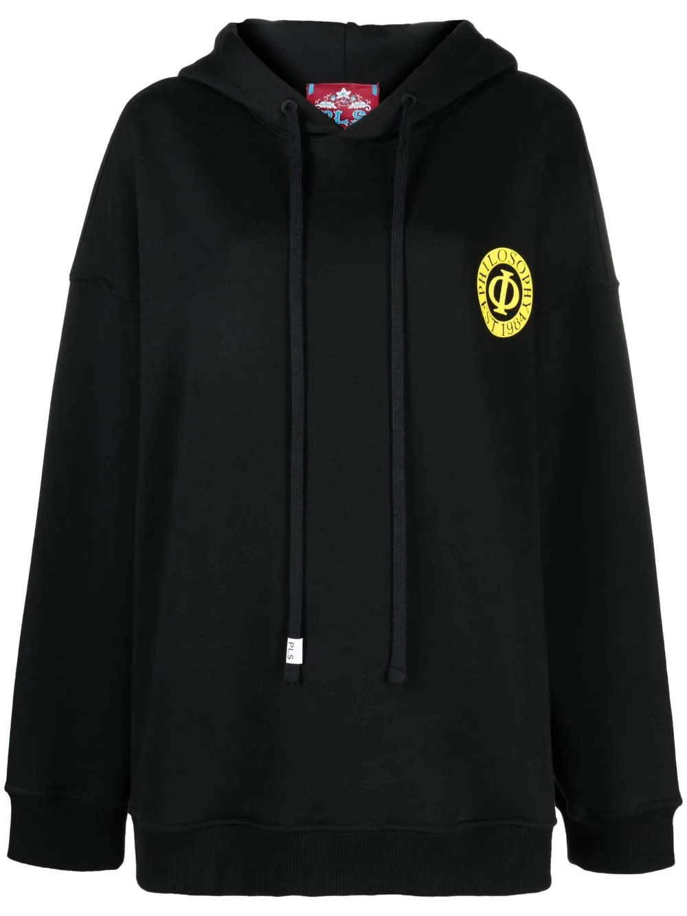 

Philosophy Di Lorenzo Serafini hoodie con logo estampado - Negro