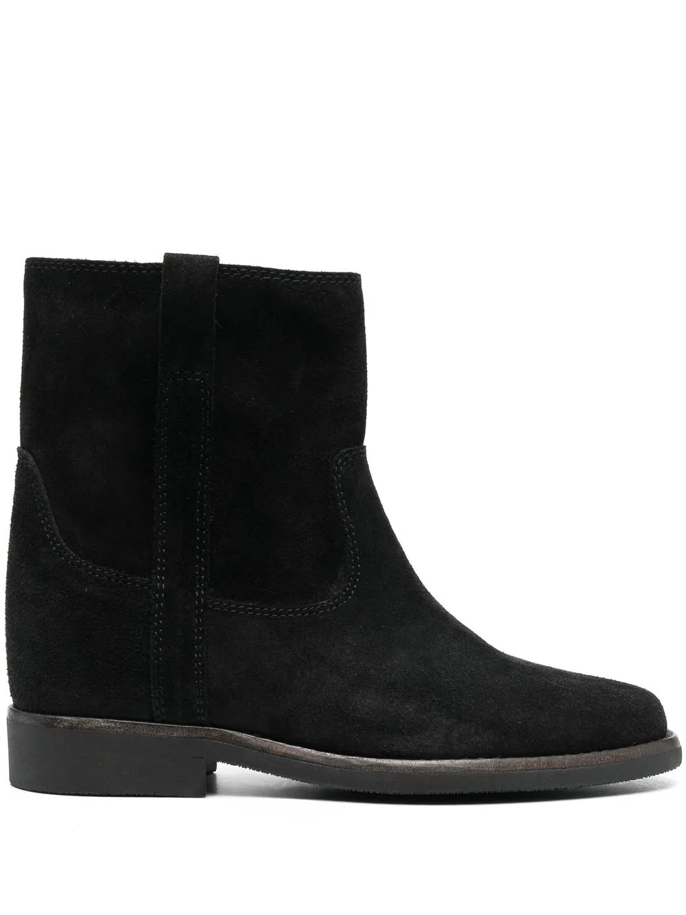 

Isabel Marant botines con paneles elásticos - Negro