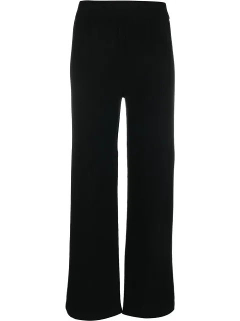 Barrie straight-leg knitted trousers