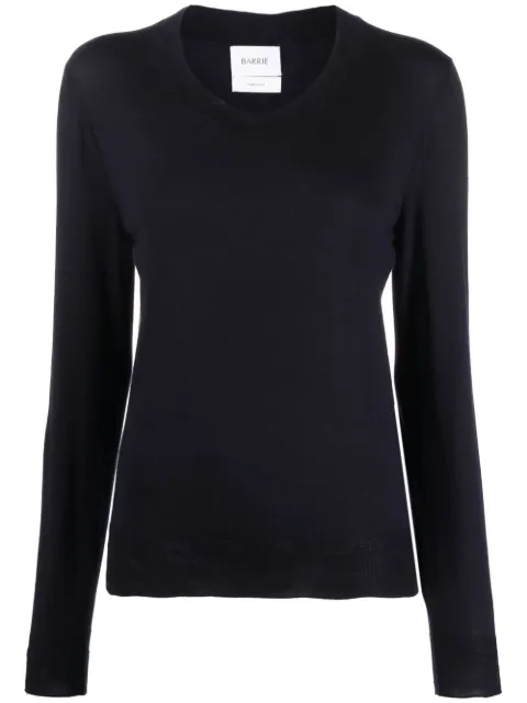 Barrie round-neck cashmere jumper