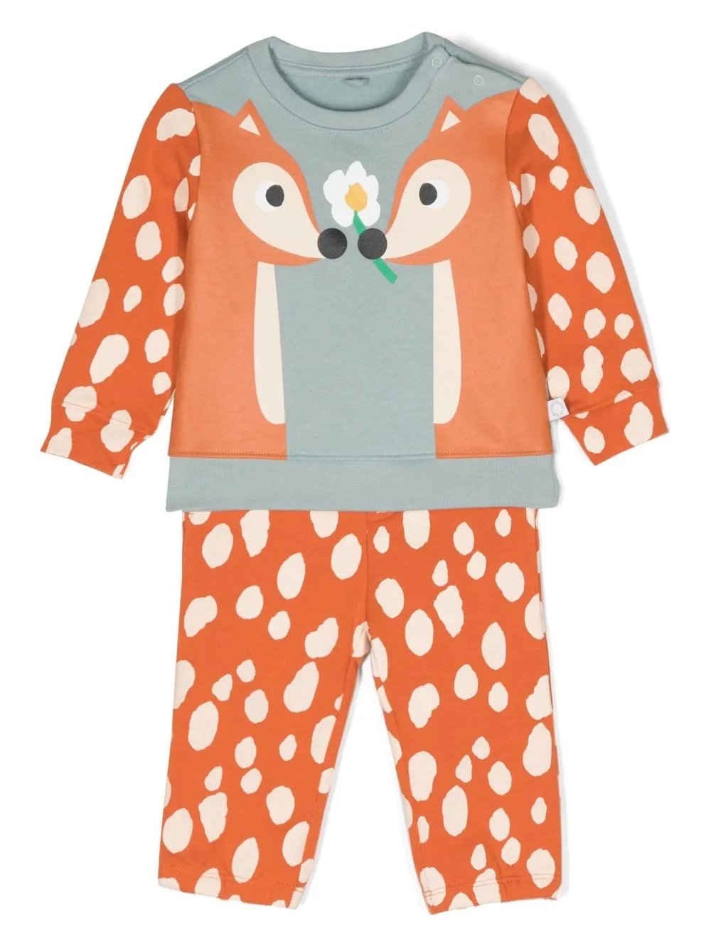 

Stella McCartney Kids pants con estampado gráfico - Azul