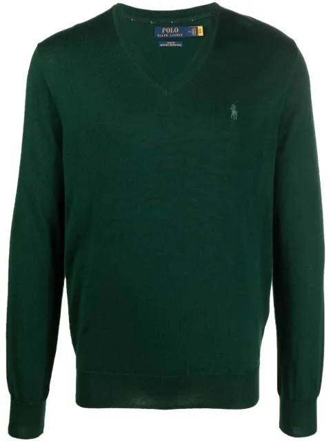 Polo Ralph Lauren V-neck Polo Pony jumper