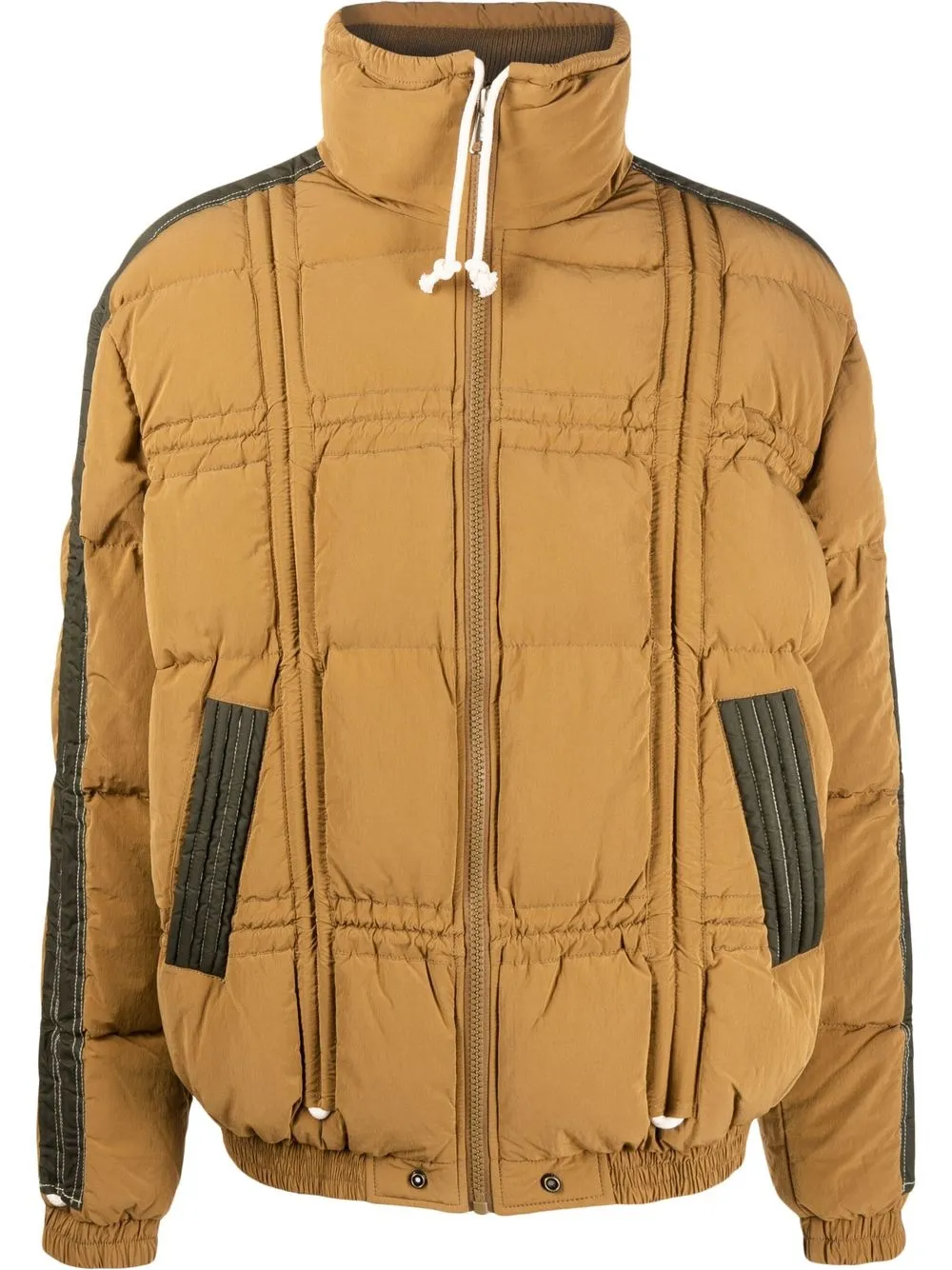 

Diesel quilted padded jacket - Brown