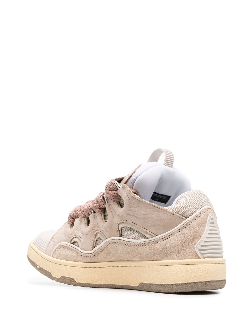 Lanvin Curb Chunky lace-up Sneakers - Farfetch