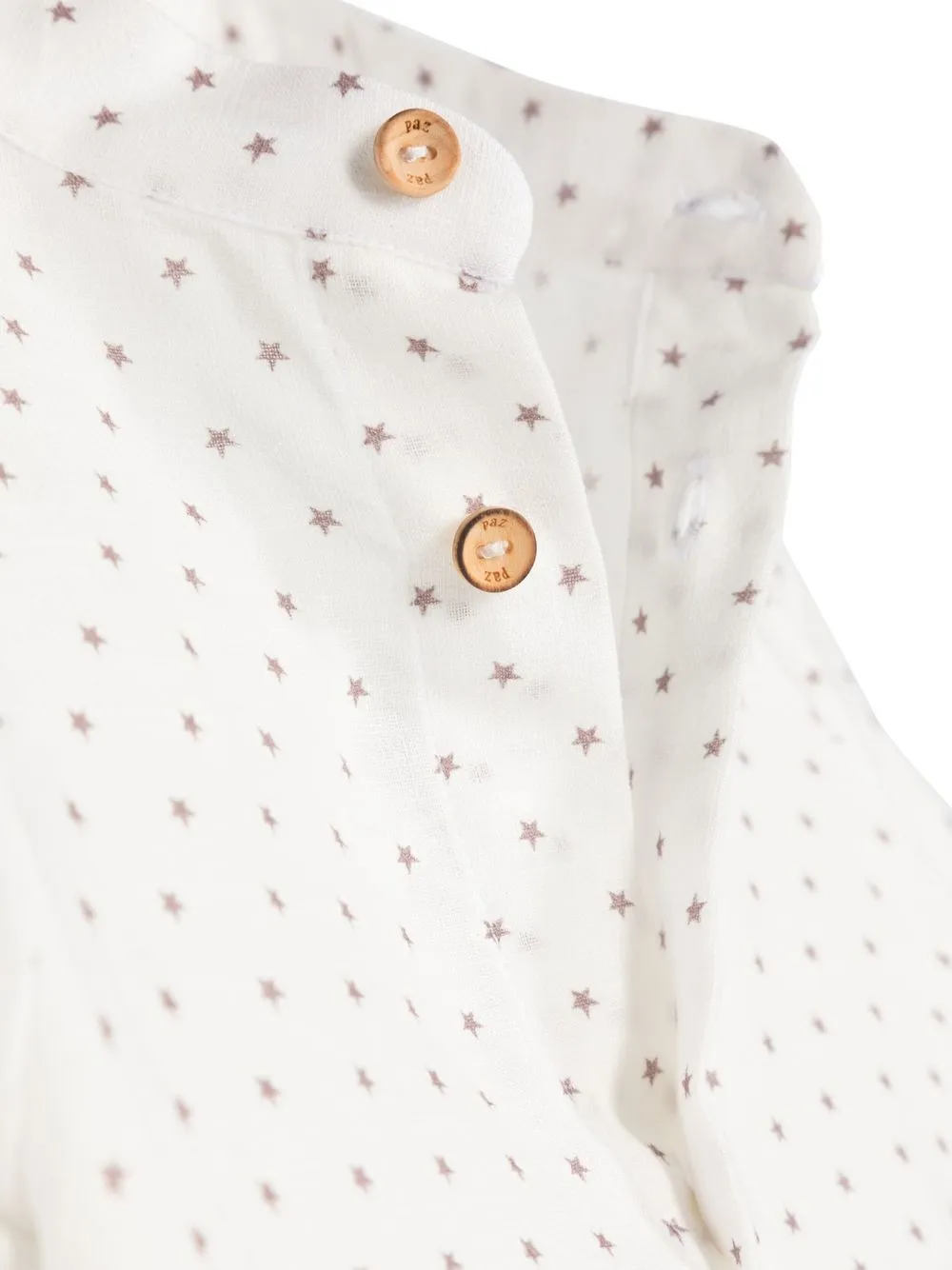  Paz Rodriguez Langarmshirt Mit Sterne Print   Weiß 