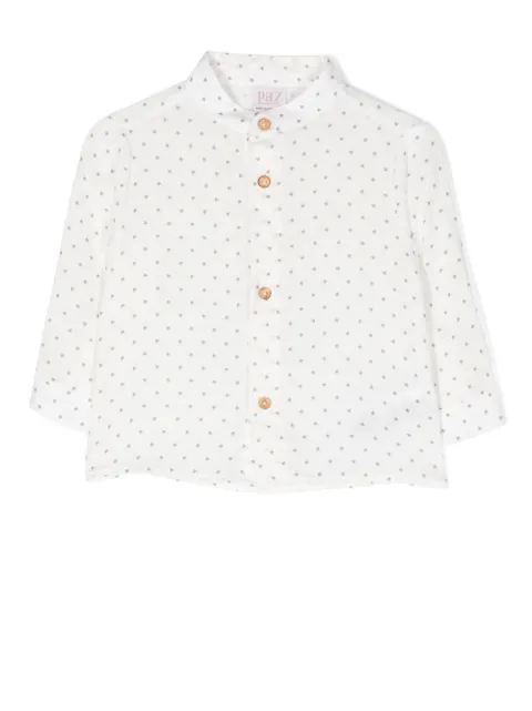 Paz Rodriguez star-print long-sleeve shirt