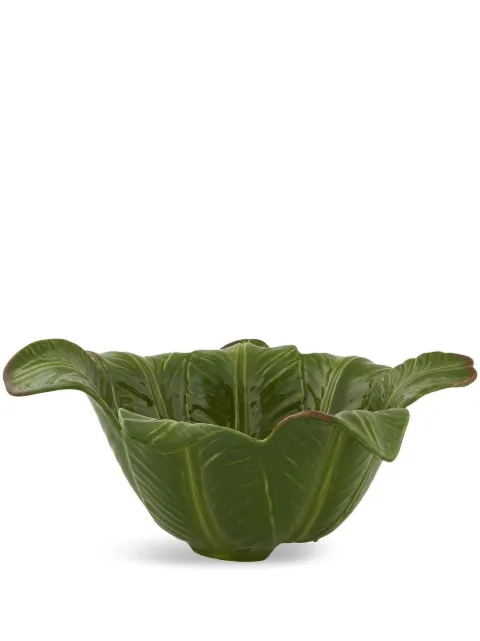 Bordallo Pinheiro 'Banana Madeira' salad bowl