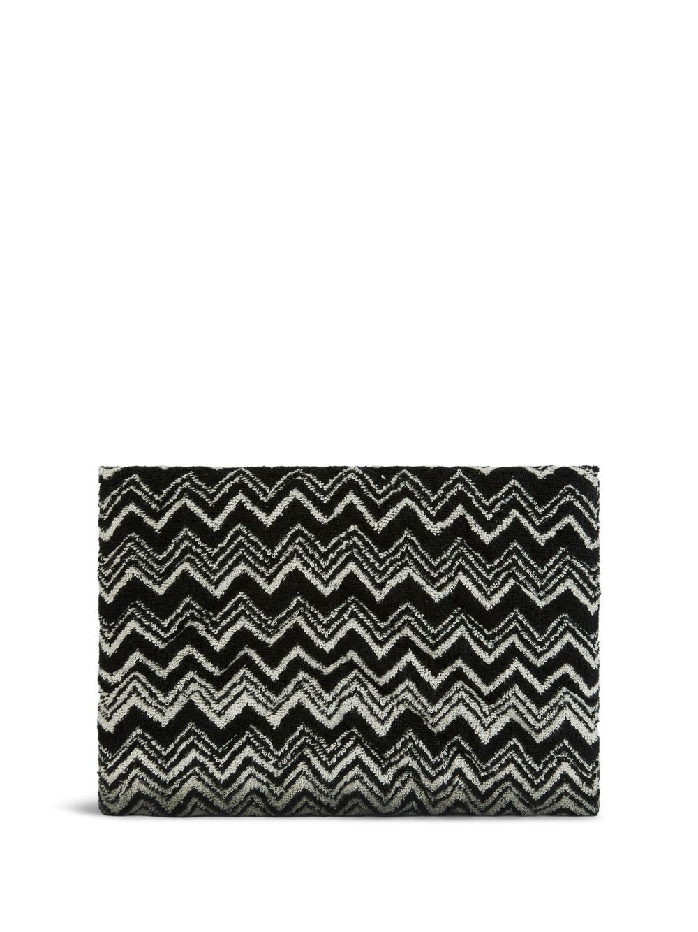 Missoni Home Keith zigzag-print document holder - Black