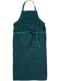 Once Milano linen kitchen apron - Green