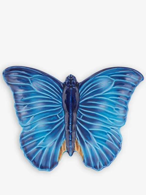 Bordallo Pinheiro 'Cloudy Butterflies' dish