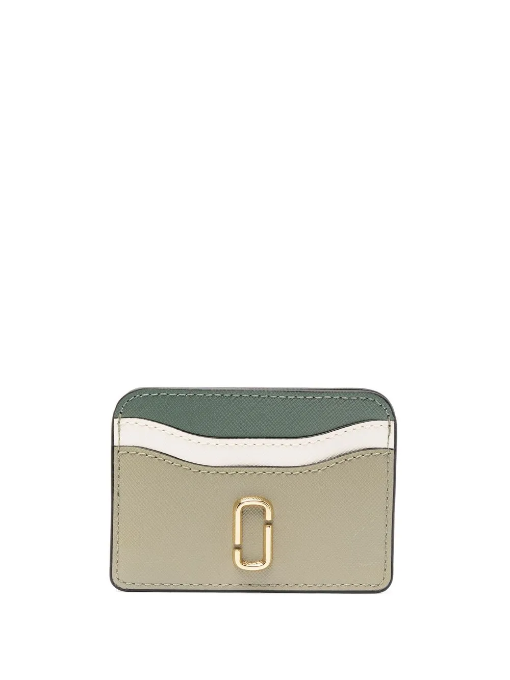 

Marc Jacobs The Snapshot leather cardholder - Green