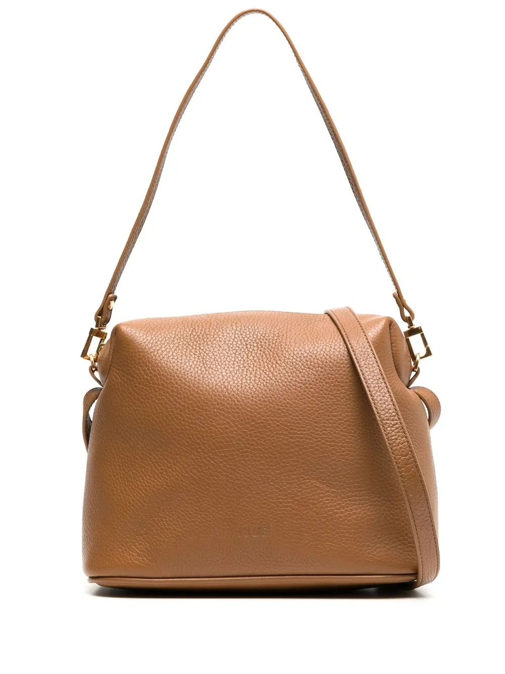 

Yu Mei Ch'lita embossed-logo crossbody bag - Brown