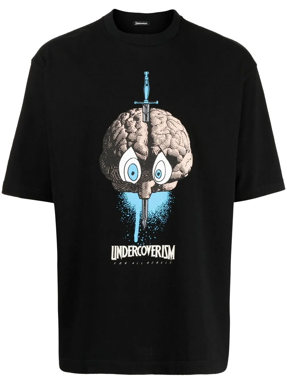 

Undercoverism graphic-print short-sleeve T-shirt - Black