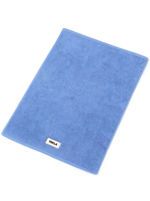 TEKLA logo-patch bath mat