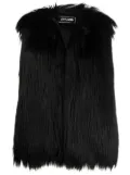 STYLAND faux-fur gilet - Black