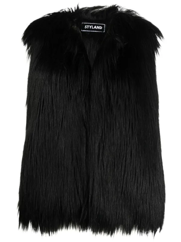 Fur gilet for best sale women