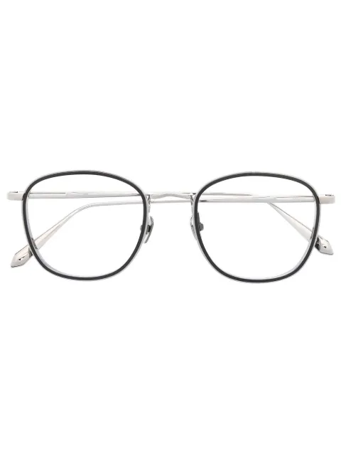 Linda Farrow lentes Maco con armazón redonda