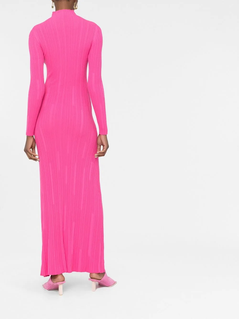Lenzuolo pleated long dress