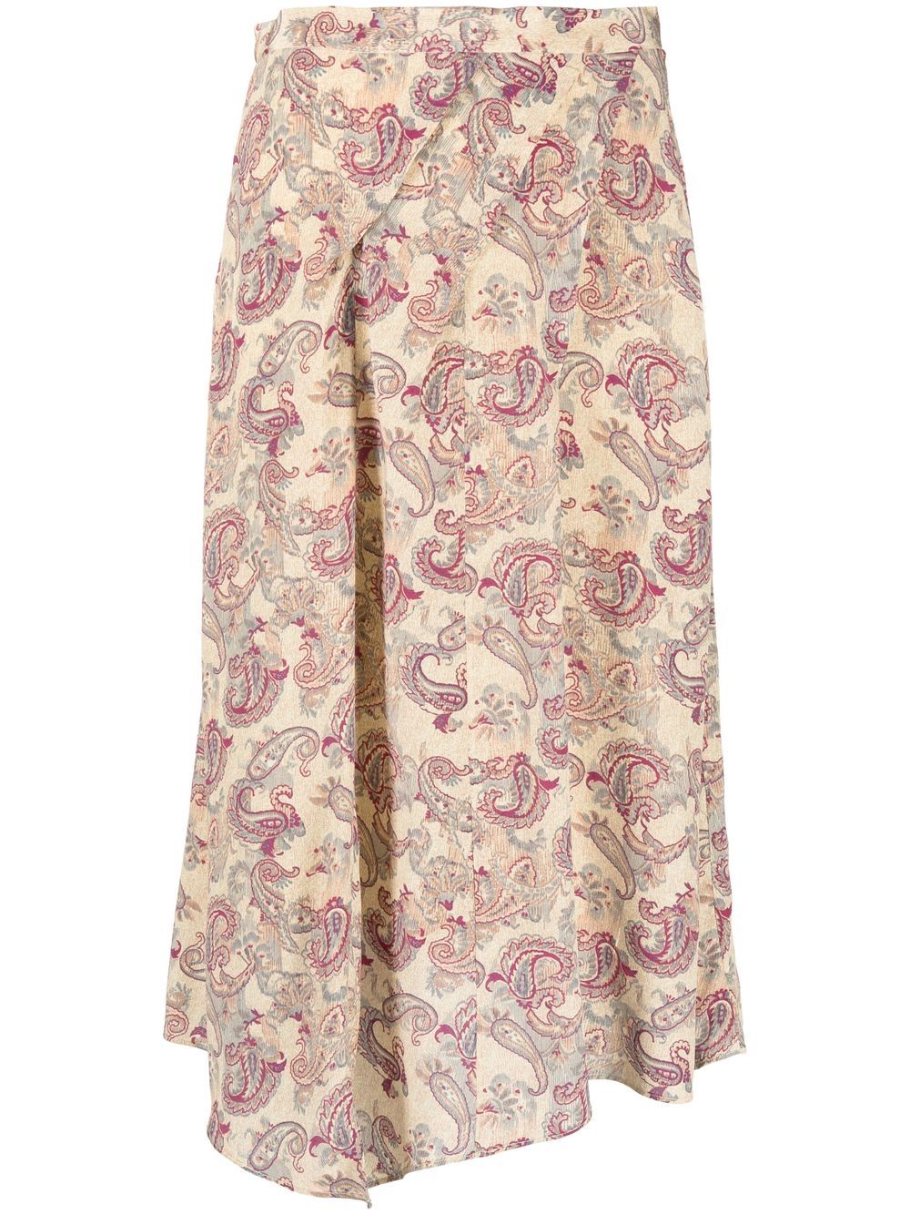 isabel marant paisley skirt