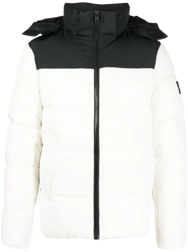 Calvin Klein color-block Padded Hooded 