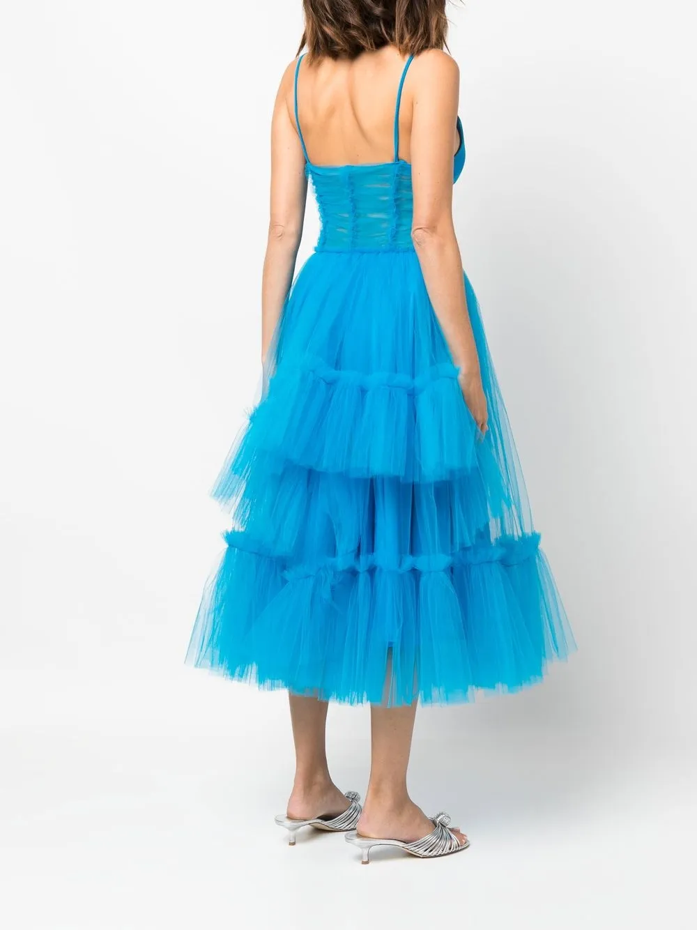 ACT Nº1 Tiered Tulle Midi Dress - Farfetch