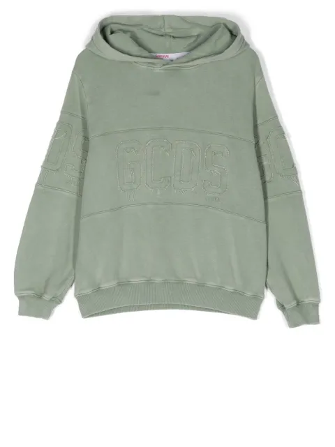 Gcds Kids hoodie con aplique del logo