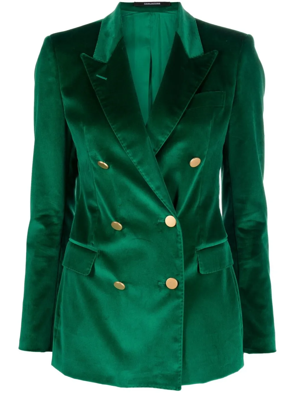 

Tagliatore blazer con doble botonadura - Verde