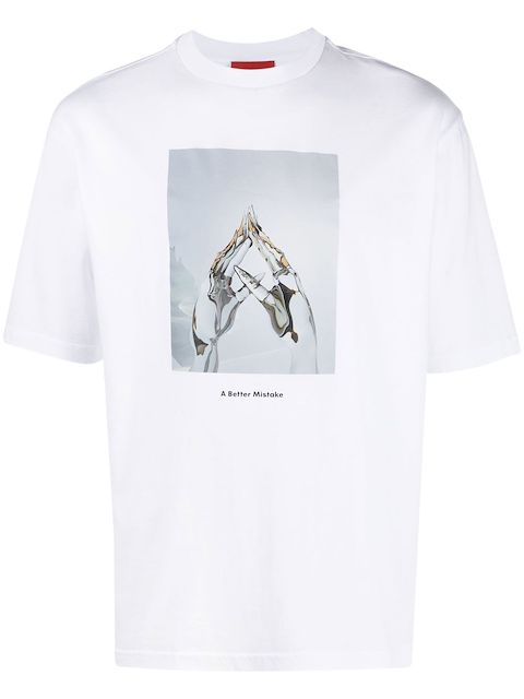 A BETTER MISTAKE graphic-print cotton T-shirt